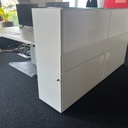 Unifor MDL Sideboard Container Tischabschluss Weiss Links